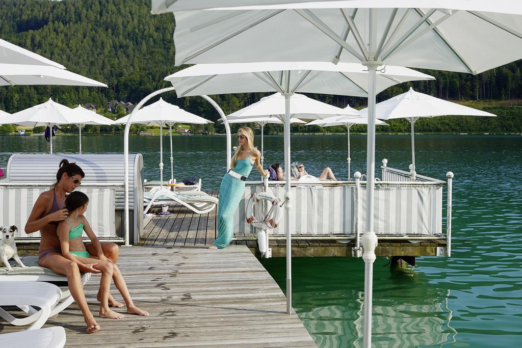 Amerika-Holzer Hotel & Resort Sankt Kanzian am Klopeiner See ภายนอก รูปภาพ